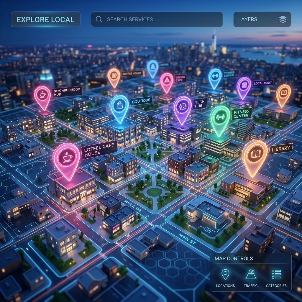Local Business Map Search